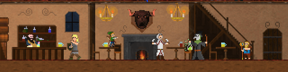 Pixel Heroes: Byte & Magic tavern